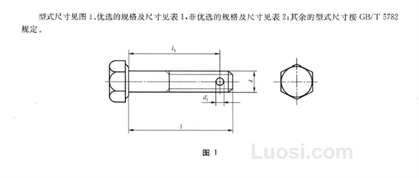 GB/T 31.1-2013 六角头螺杆带孔螺栓